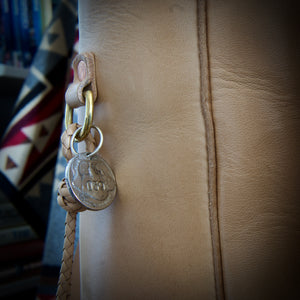 Courier Bag - Tärnsjö Natural Veg Tanned Cow Hide
