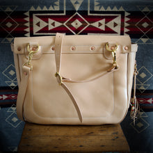 Load image into Gallery viewer, Courier Bag - Tärnsjö Natural Veg Tanned Cow Hide