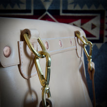Load image into Gallery viewer, Courier Bag - Tärnsjö Natural Veg Tanned Cow Hide