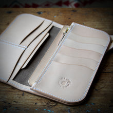 Load image into Gallery viewer, Tall Wallet - Horween Black Chromexcel