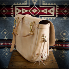 Load image into Gallery viewer, Courier Bag - Tärnsjö Natural Veg Tanned Cow Hide