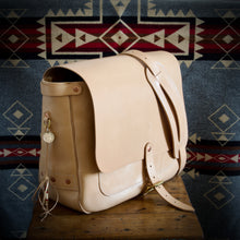 Load image into Gallery viewer, Courier Bag - Tärnsjö Natural Veg Tanned Cow Hide