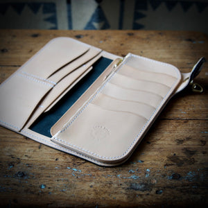 Tall Wallet - Shinki Hikaku Black Shell Cordovan