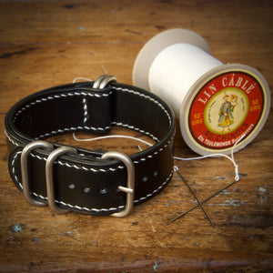 Watch Strap - NATO - Tärnsjö Black Veg Tanned