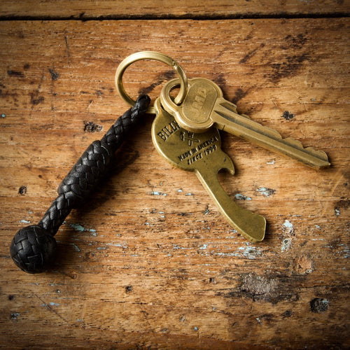 Braided Key Fob - Black