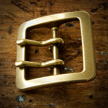 Load image into Gallery viewer, Belt - Horween Chromexcel Brown - Your Choice of Solid Brass Buckle