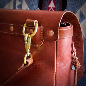 U.S. Mail Bag - Tärnsjö Saddle Tan Veg Tanned
