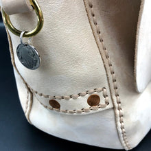 Load image into Gallery viewer, Outrider Bag - Tärnsjö Natural Veg Tanned Nubuck with Turquoise and Silver Concho