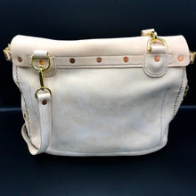 Load image into Gallery viewer, Outrider Bag - Tärnsjö Natural Veg Tanned Nubuck with Turquoise and Silver Concho
