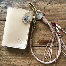 Load image into Gallery viewer, Braided Wallet Leash - Natural