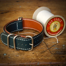 Load image into Gallery viewer, Watch Strap - NATO - Tärnsjö Bottle Green Veg Tanned