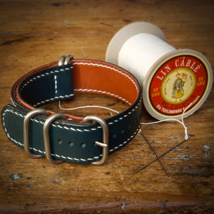 Watch Strap - NATO - Tärnsjö Bottle Green Veg Tanned