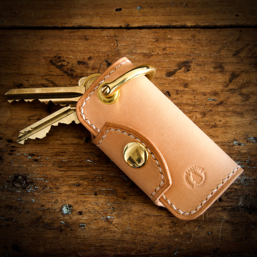 Key Holder - Tärnsjö Natural Veg Tanned