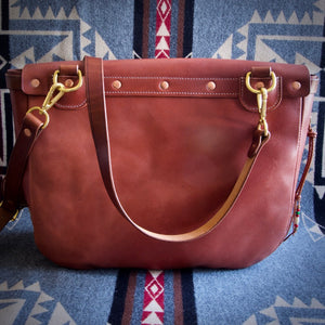 U.S. Mail Bag - Tärnsjö Saddle Tan Veg Tanned