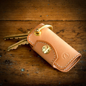 Key Holder - Tärnsjö Natural Veg Tanned