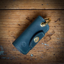 Load image into Gallery viewer, Key Holder - Tärnsjö Dark Green Veg Tanned