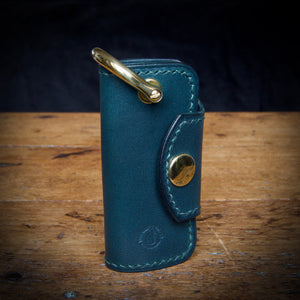 Key Holder - Tärnsjö Dark Green Veg Tanned