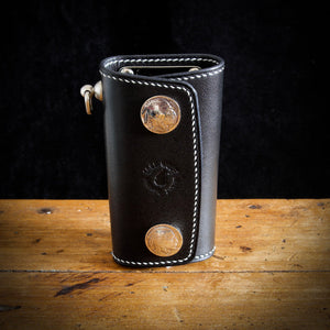 SALE - Key Case - Tärnsjö Black Veg Tanned