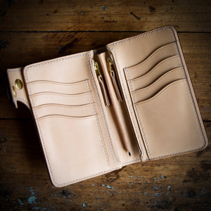 Medium Wallet - Shinki Hikaku Black Shell Cordovan