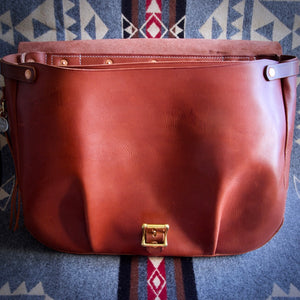U.S. Mail Bag - Tärnsjö Saddle Tan Veg Tanned