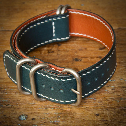 Watch Strap - NATO - Tärnsjö Bottle Green Veg Tanned