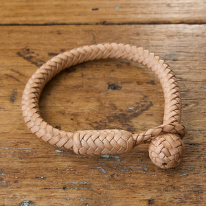 Braided Round Knot Bracelet - Natural