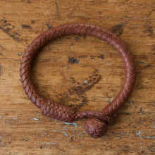 Load image into Gallery viewer, Braided Round Knot Bracelet - Dark Brown