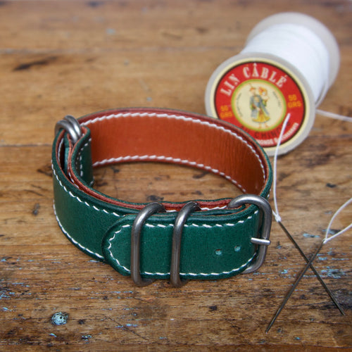 Watch Strap - NATO - Tärnsjö Green Veg Tanned