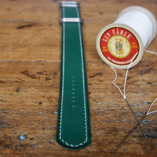 Load image into Gallery viewer, Watch Strap - NATO - Tärnsjö Green Veg Tanned