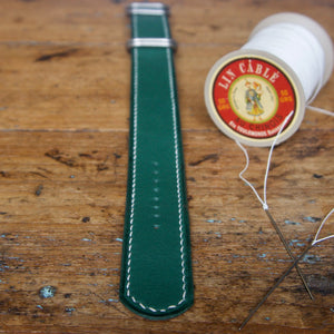 Watch Strap - NATO - Tärnsjö Green Veg Tanned