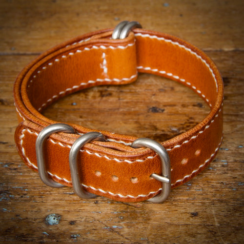 Watch Strap - NATO - Tärnsjö Saddle Tan Veg Tanned