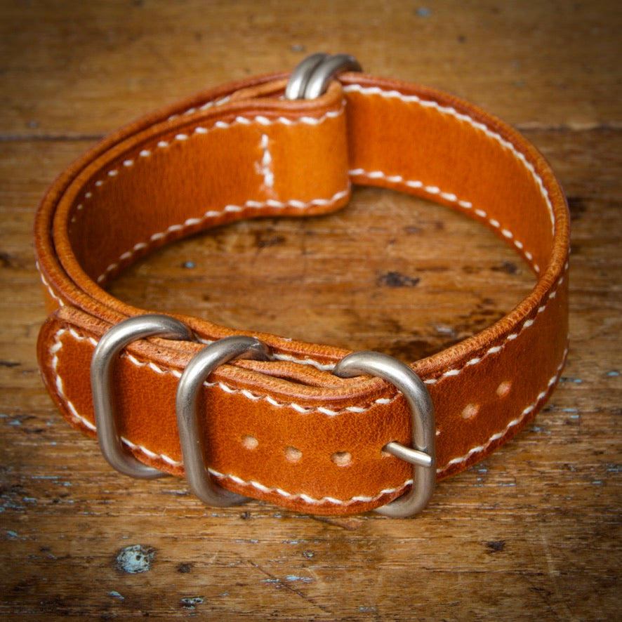 Watch Strap - NATO - Tärnsjö Saddle Tan Veg Tanned