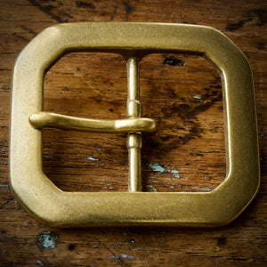 Belt - Horween Chromexcel Navy Blue - Your Choice of Solid Brass Buckle