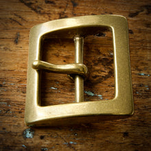 Load image into Gallery viewer, Belt - Horween Chromexcel Navy Blue - Your Choice of Solid Brass Buckle